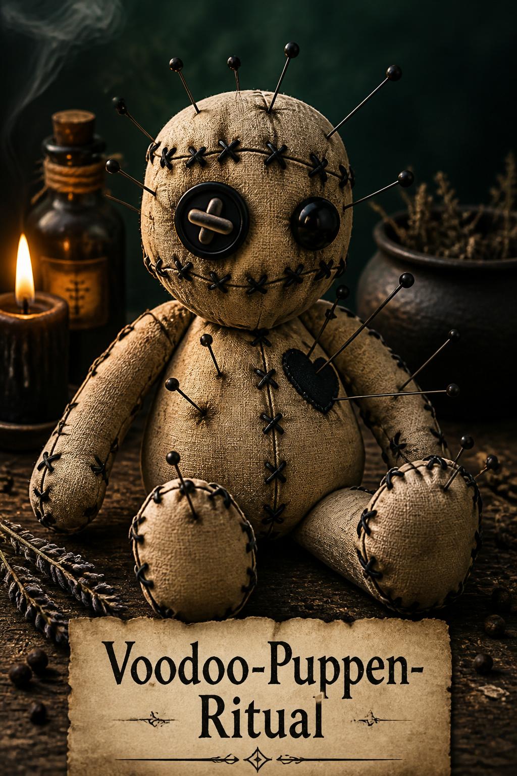 Voodoo-Puppen-Ritual