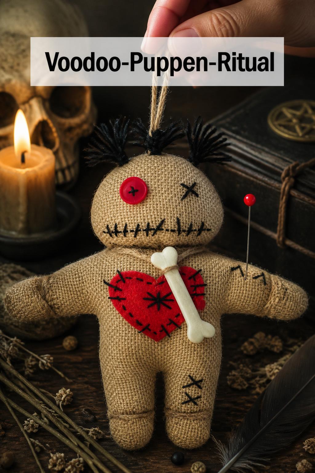Voodoo-Puppen-Ritual