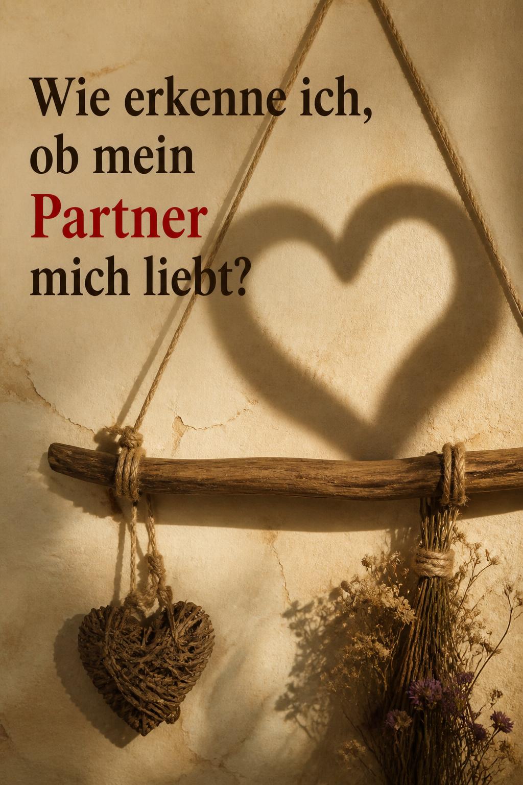 Wie erkenne ich, ob mein Partner mich liebt?