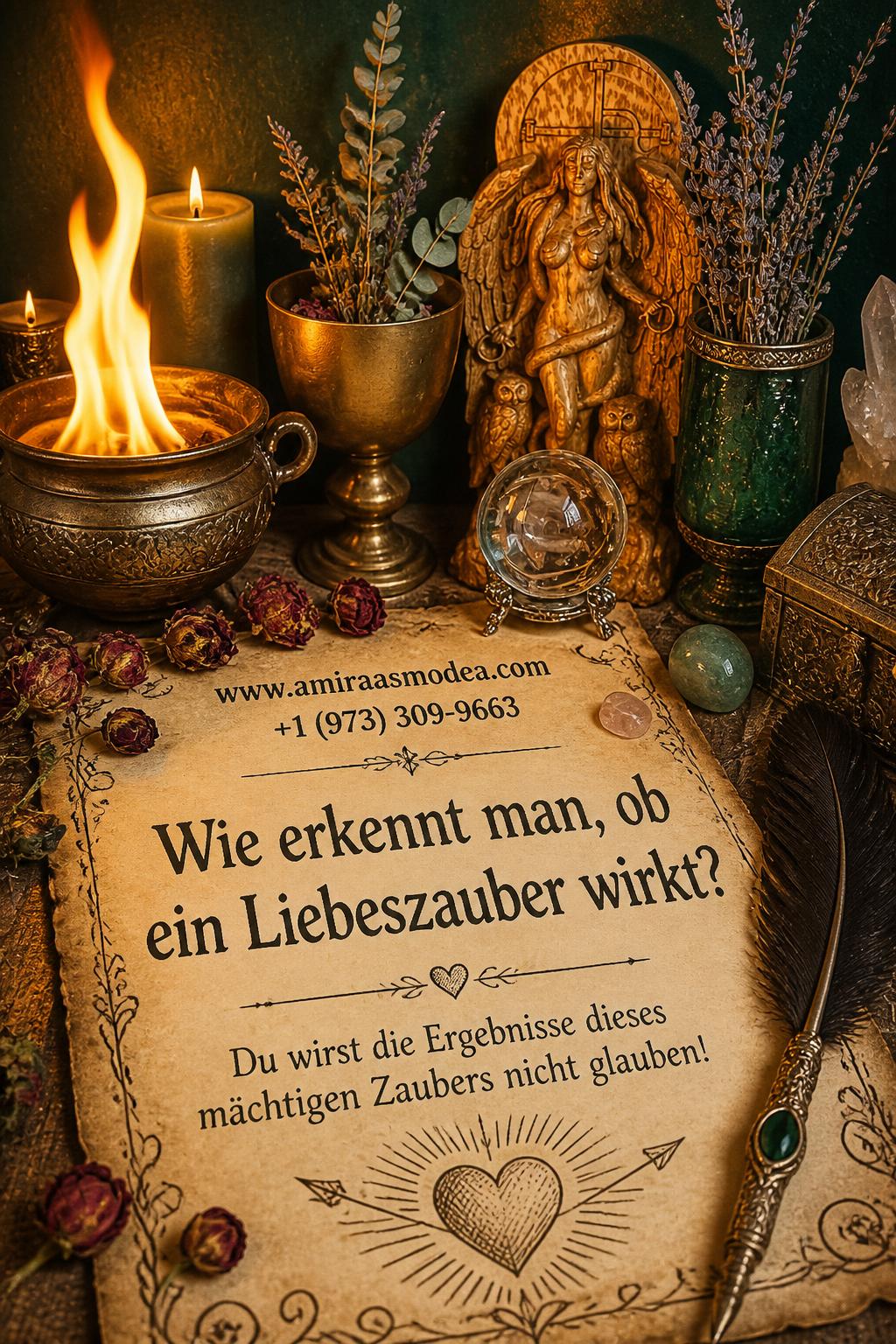 Wie erkennt man, ob ein Liebeszauber wirkt?