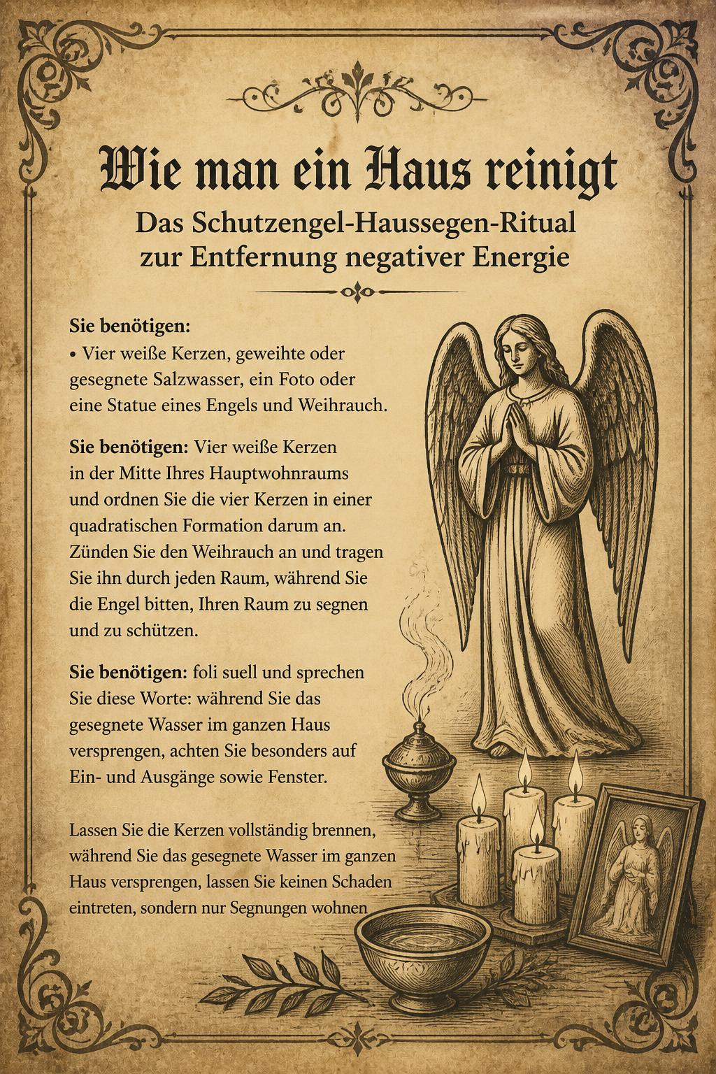 Wie man ein Haus reinigt: Ein vollständiger Leitfaden zu spirituellen Reinigungsritualen zur Entfernung negativer Energie