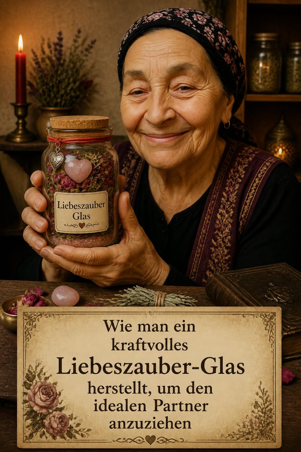 Wie man ein kraftvolles Liebeszauber-Glas herstellt, um den idealen Partner anzuziehen