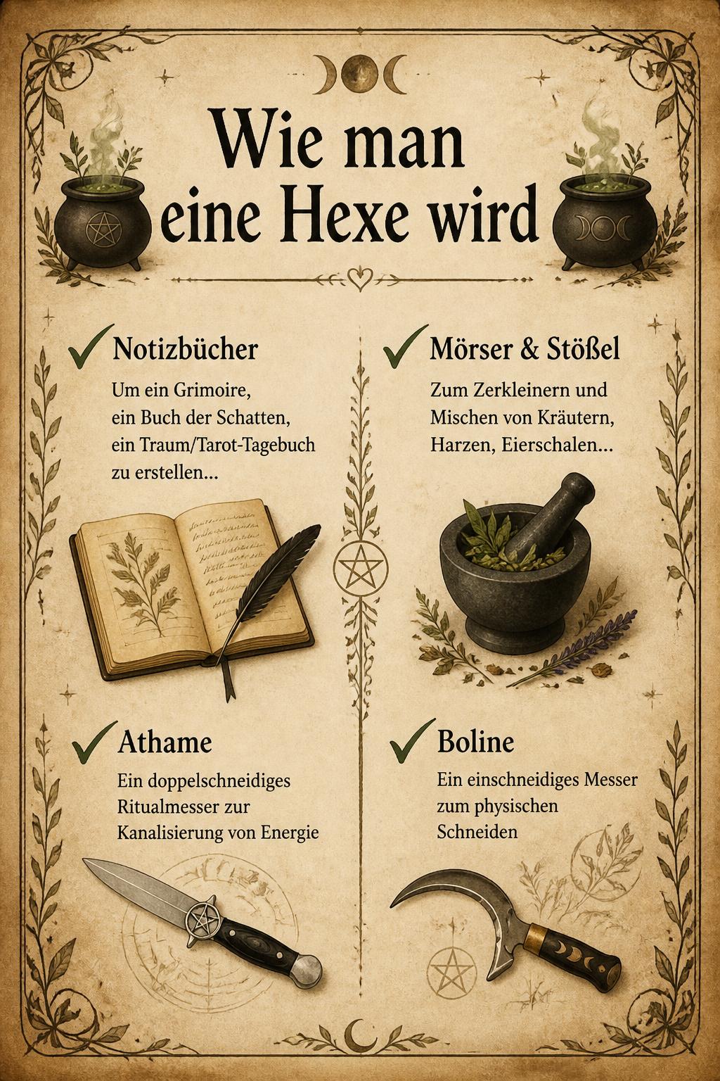 Wie man eine Hexe wird