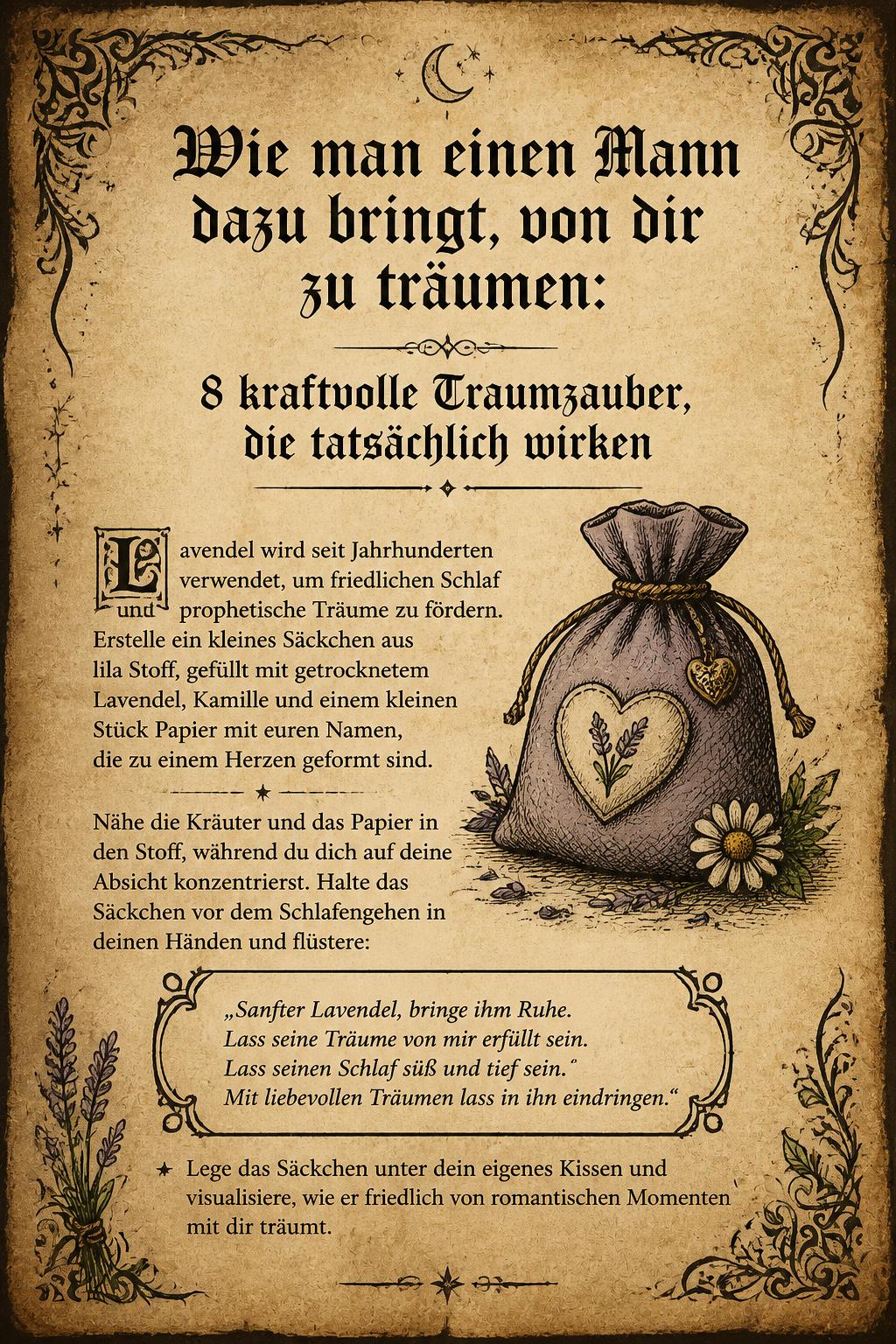 Wie man einen Mann dazu bringt, von dir zu träumen: 8 kraftvolle Traumzauber, die tatsächlich wirken