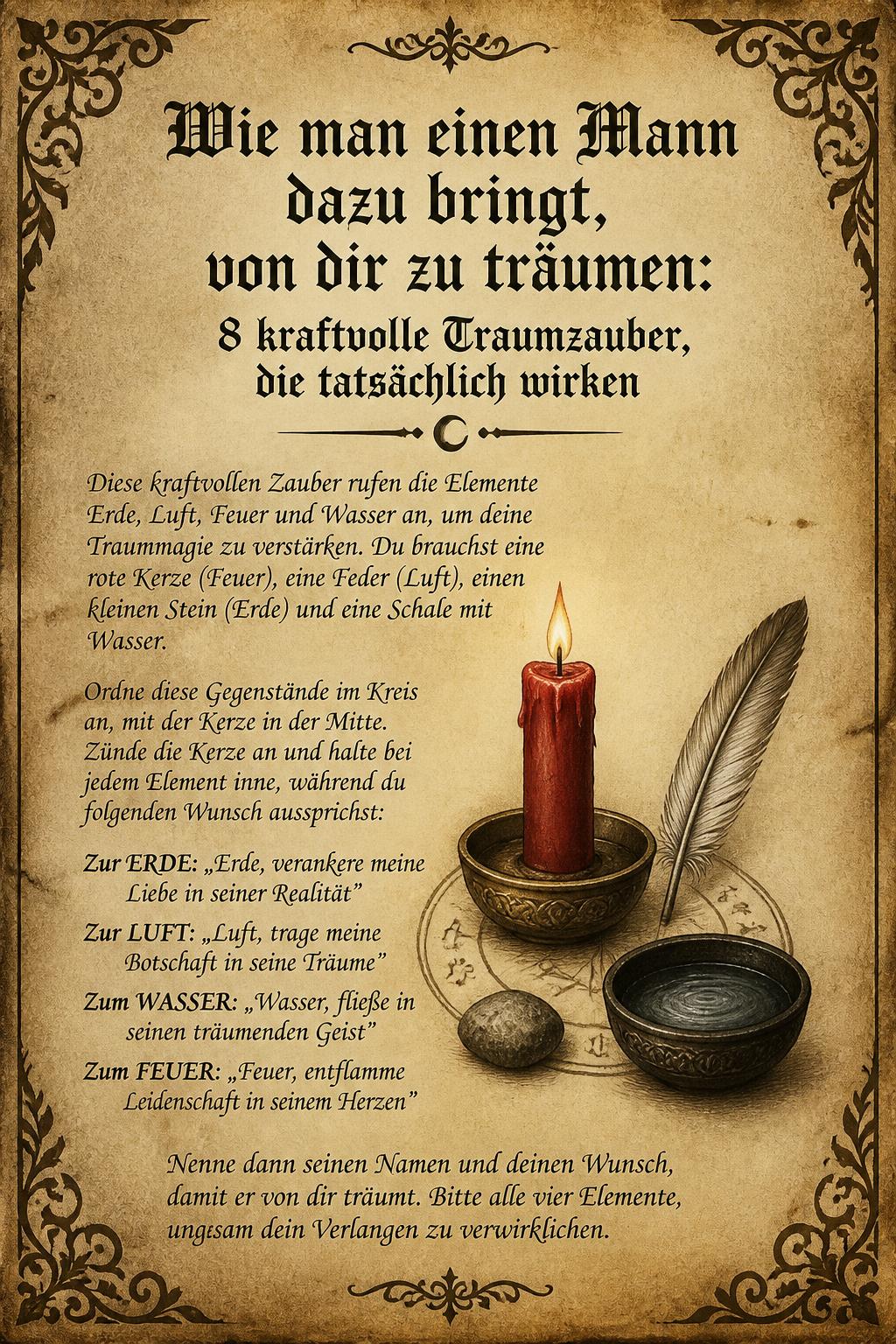Wie man einen Mann dazu bringt, von dir zu träumen: 8 kraftvolle Traumzauber, die tatsächlich wirken