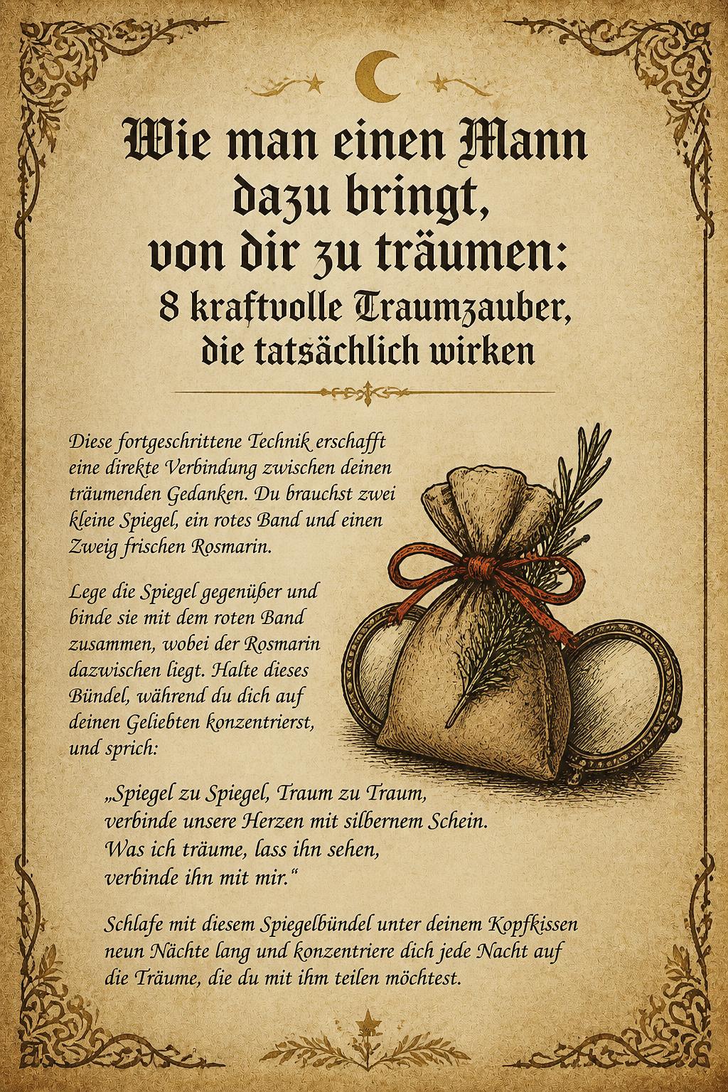 Wie man einen Mann dazu bringt, von dir zu träumen: 8 kraftvolle Traumzauber, die tatsächlich wirken