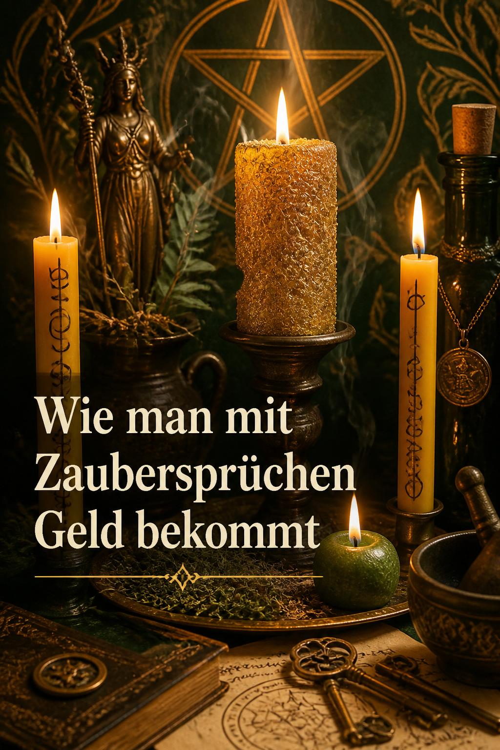 Wie man mit Zaubersprüchen Geld bekommt