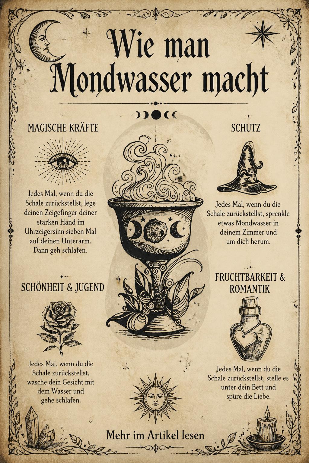 Wie man Mondwasser macht