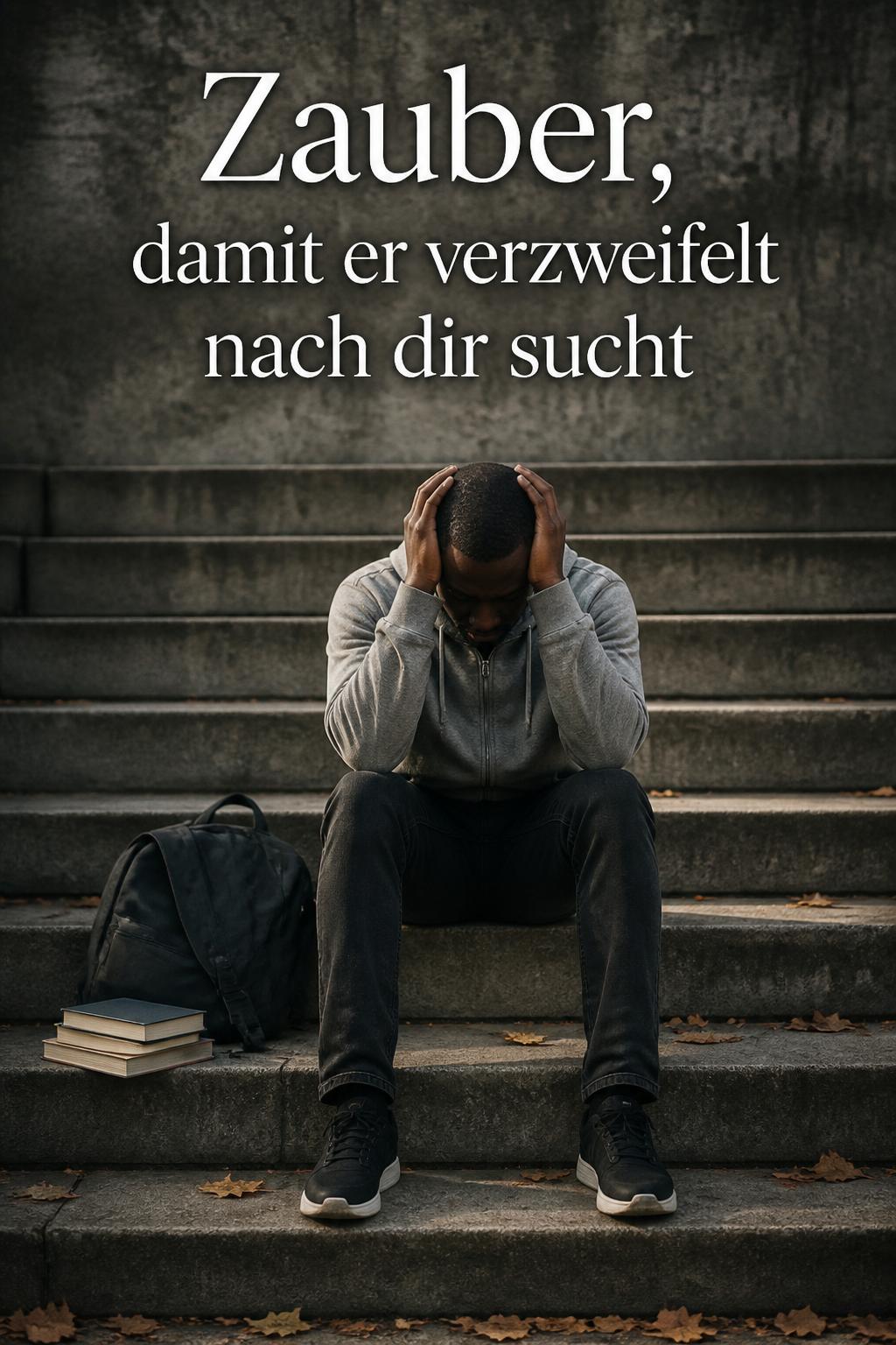 Zauber, damit er verzweifelt nach dir sucht