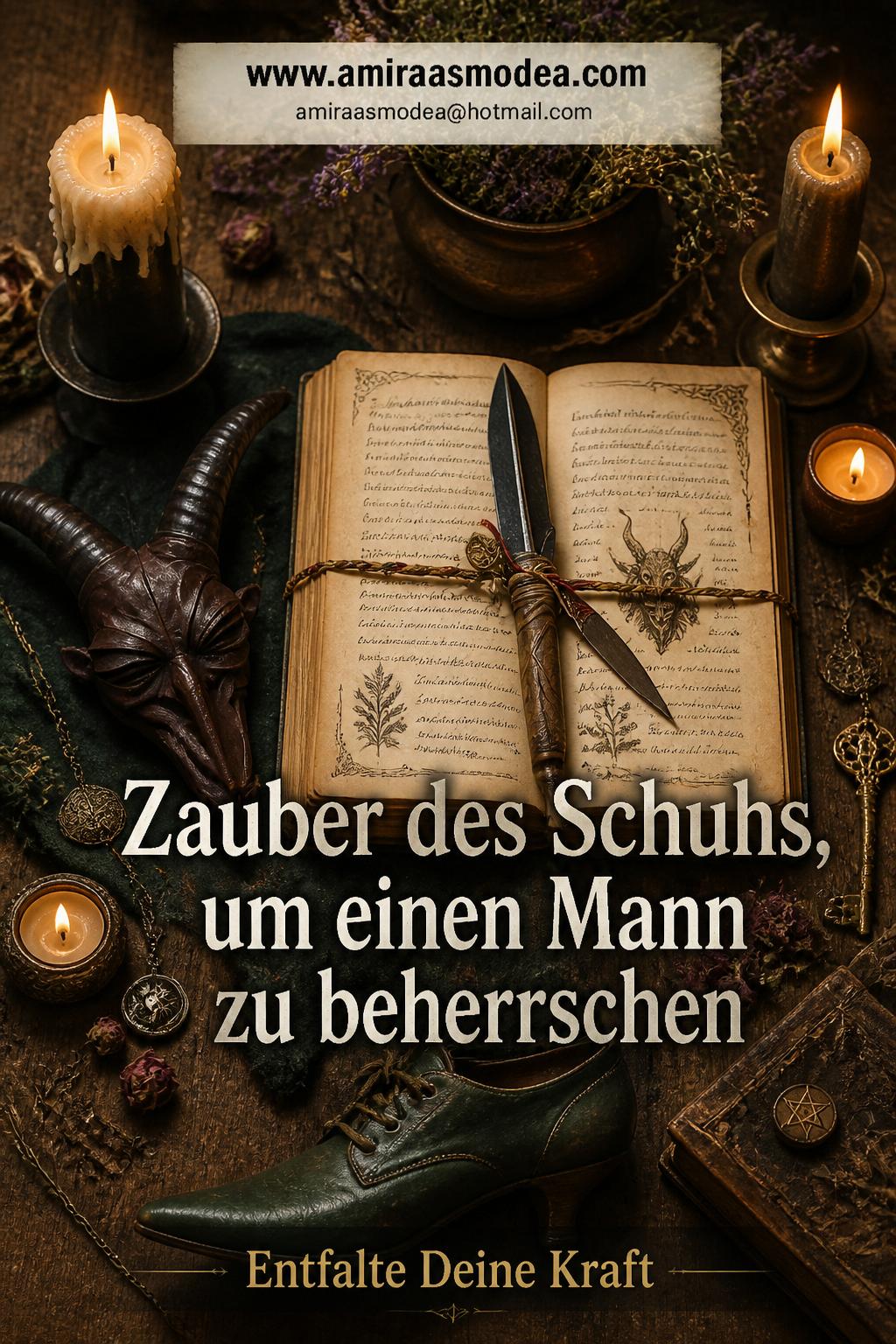 Zauber des Schuhs, um einen Mann zu beherrschen