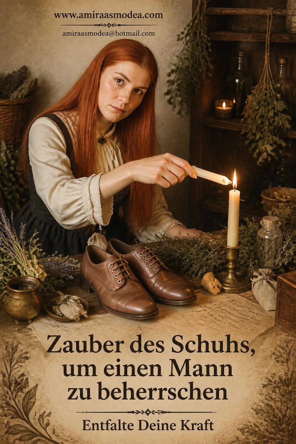 Zauber des Schuhs, um einen Mann zu beherrschen
