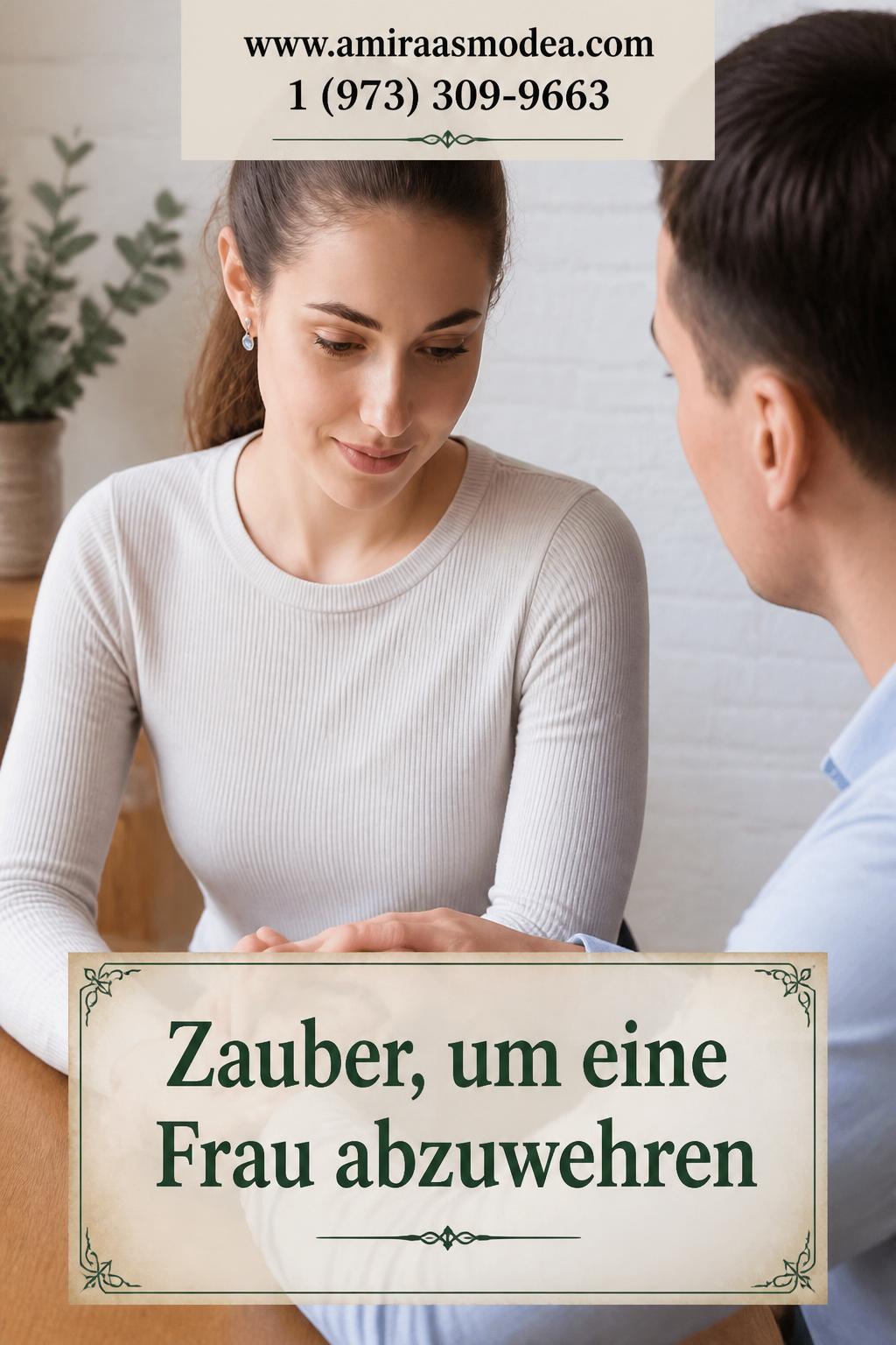 Zauber, um eine Frau abzuwehren