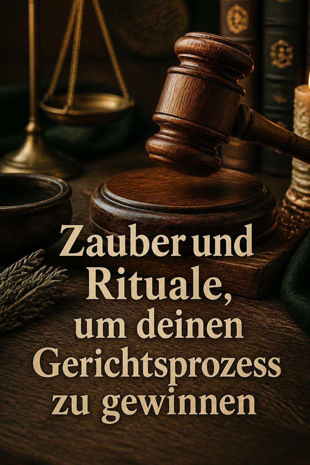Zauber und Rituale, um deinen Gerichtsprozess zu gewinnen