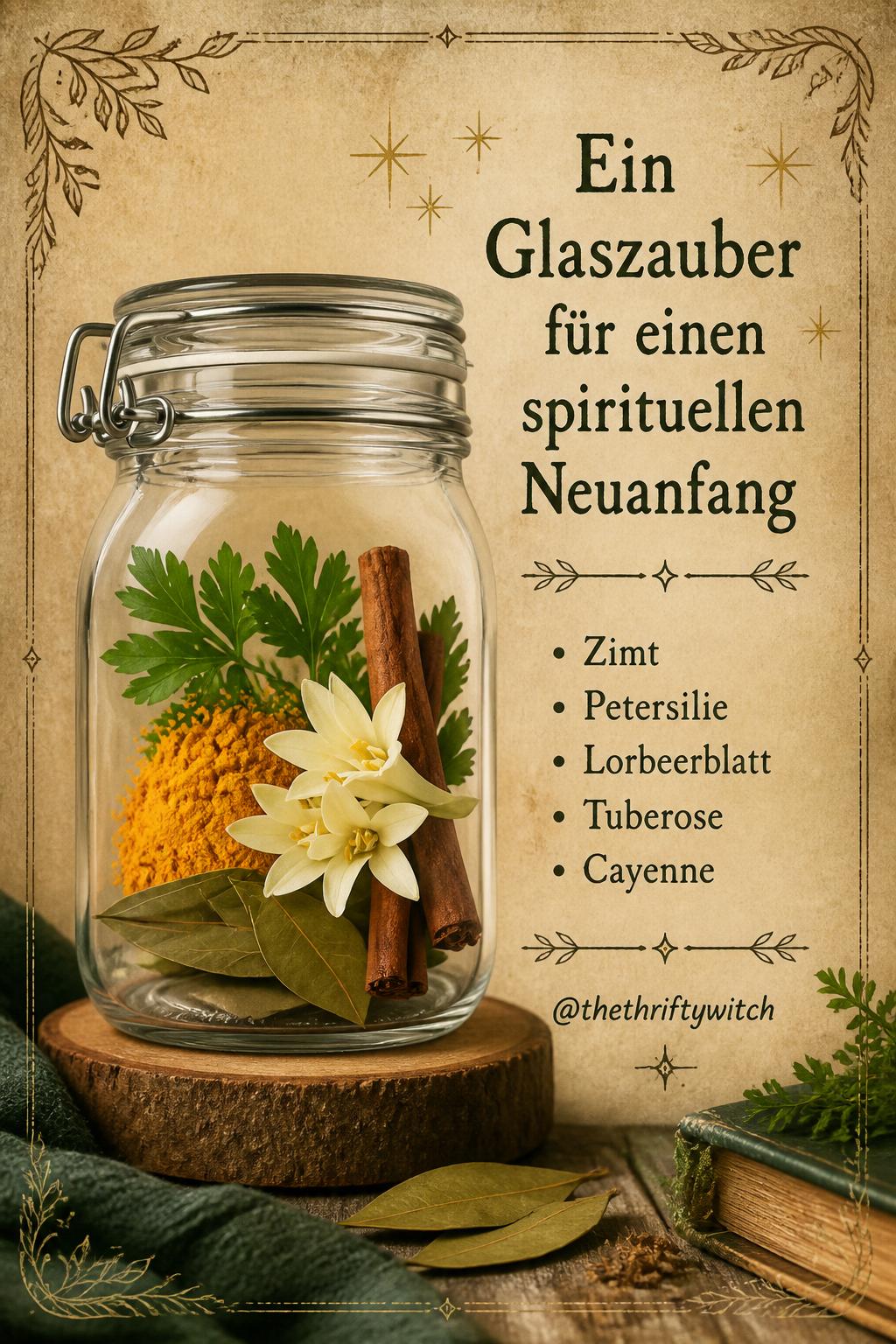 Zaubergläser von @thethrifthywitch