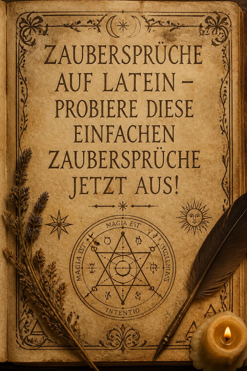 Zaubersprüche auf Latein – probiere diese einfachen Zaubersprüche jetzt aus!