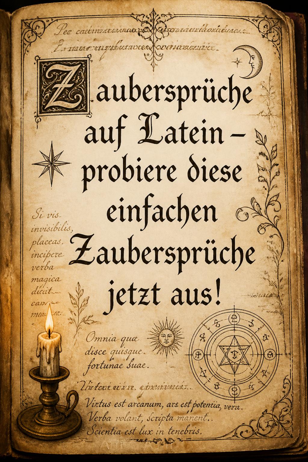 Zaubersprüche auf Latein – probiere diese einfachen Zaubersprüche jetzt aus!
