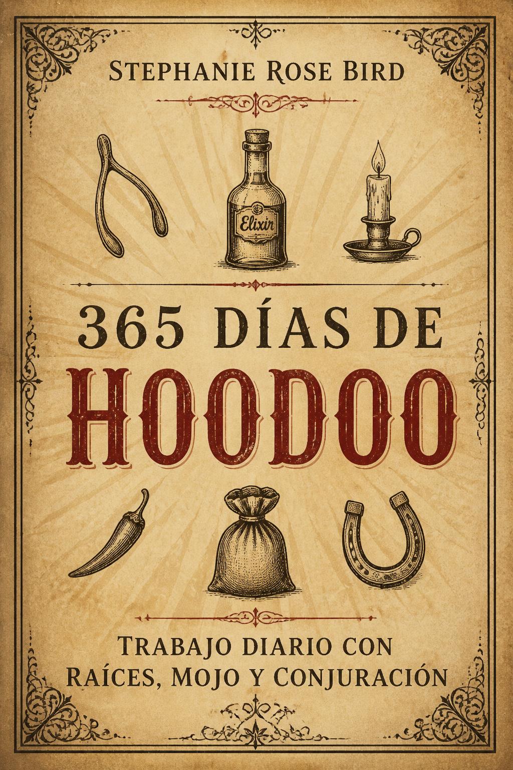 365 Días de Hoodoo: Trabajo Diario con Raíces, Mojo y Conjuración