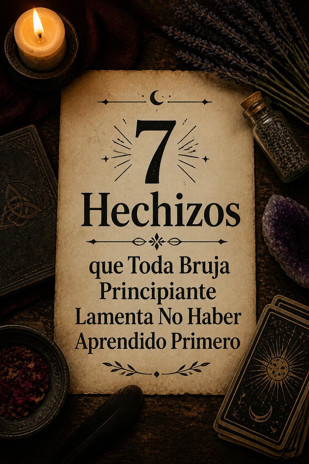 7 Hechizos que Toda Bruja Principiante Arrepiente de No Haber Aprendido Primero