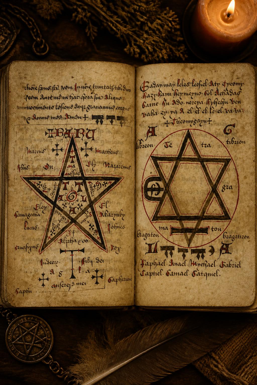 Antiguo Manuscrito de Brujería Medieval en Latín - I