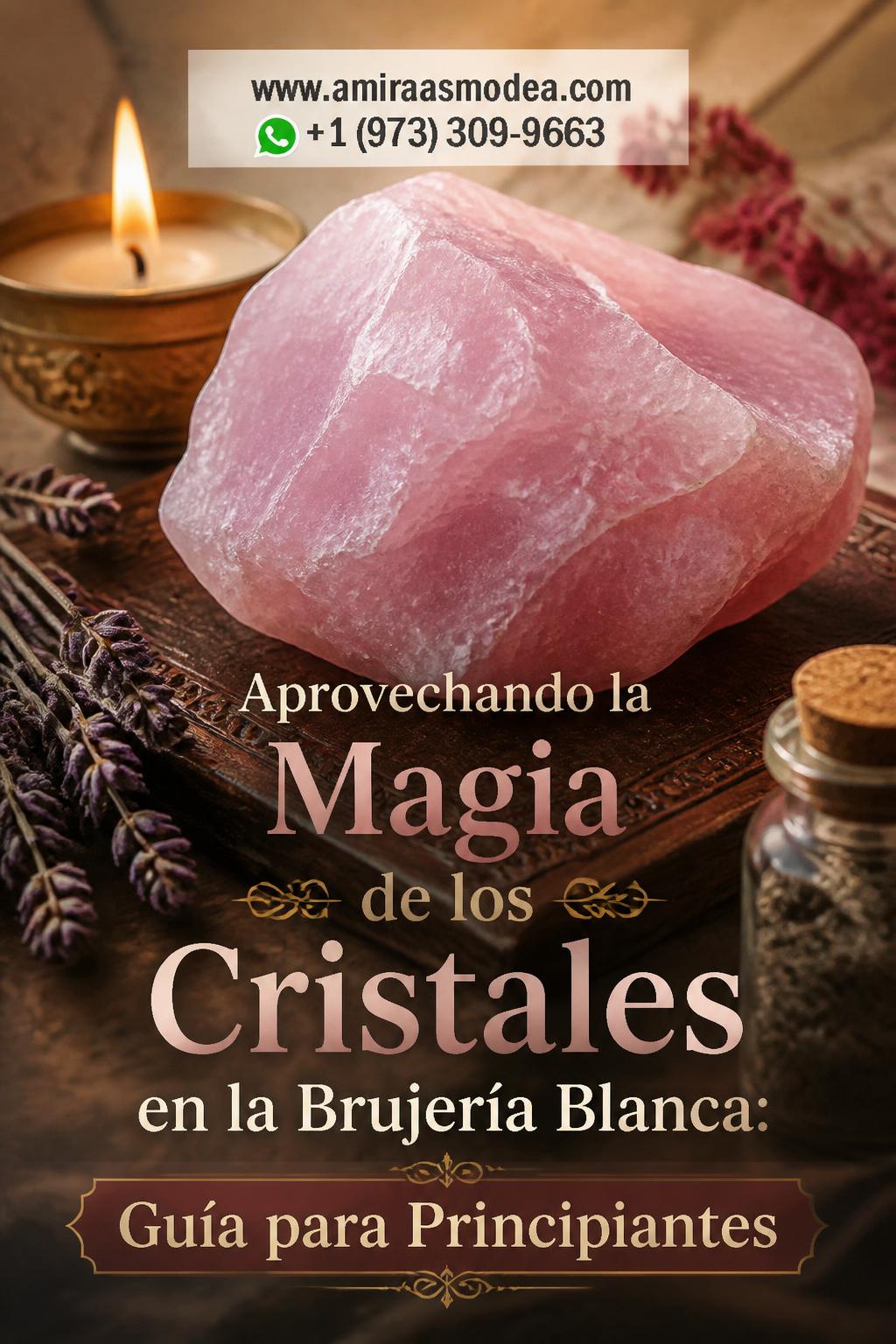Harnessing Crystal Magic in White Witchcraft: Aprovechando la Magia de los Cristales en la Brujería Blanca: Guía para Principiantes