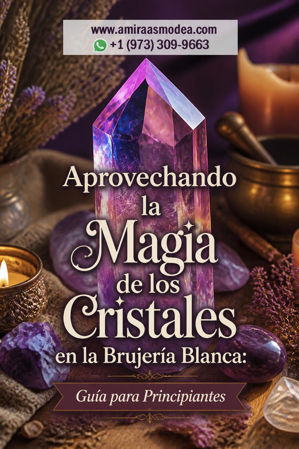 Aprovechando la Magia de los Cristales en la Brujería Blanca: Guía para Principiantes