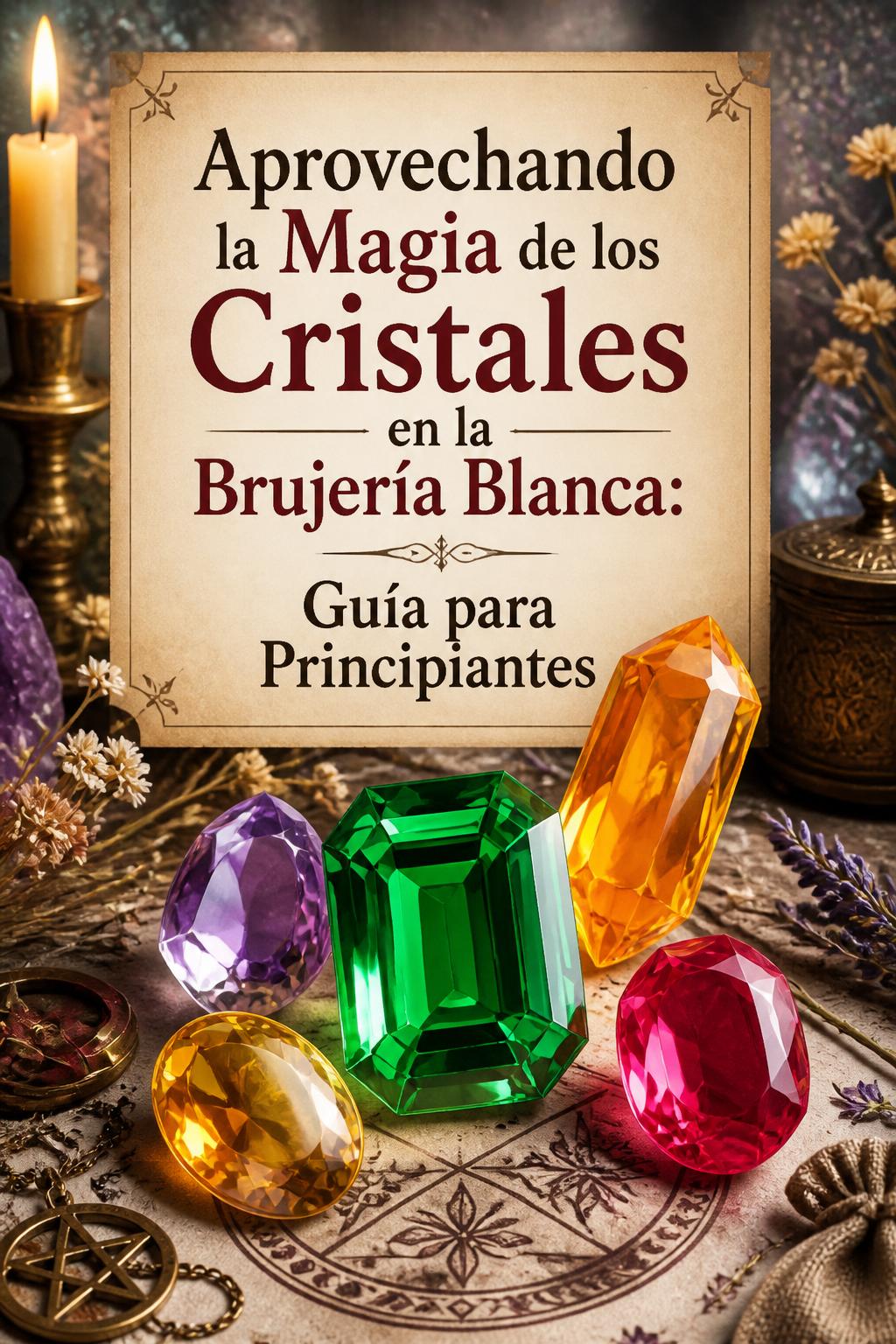 Aprovechando la Magia de los Cristales en la Brujería Blanca: Guía para Principiantes