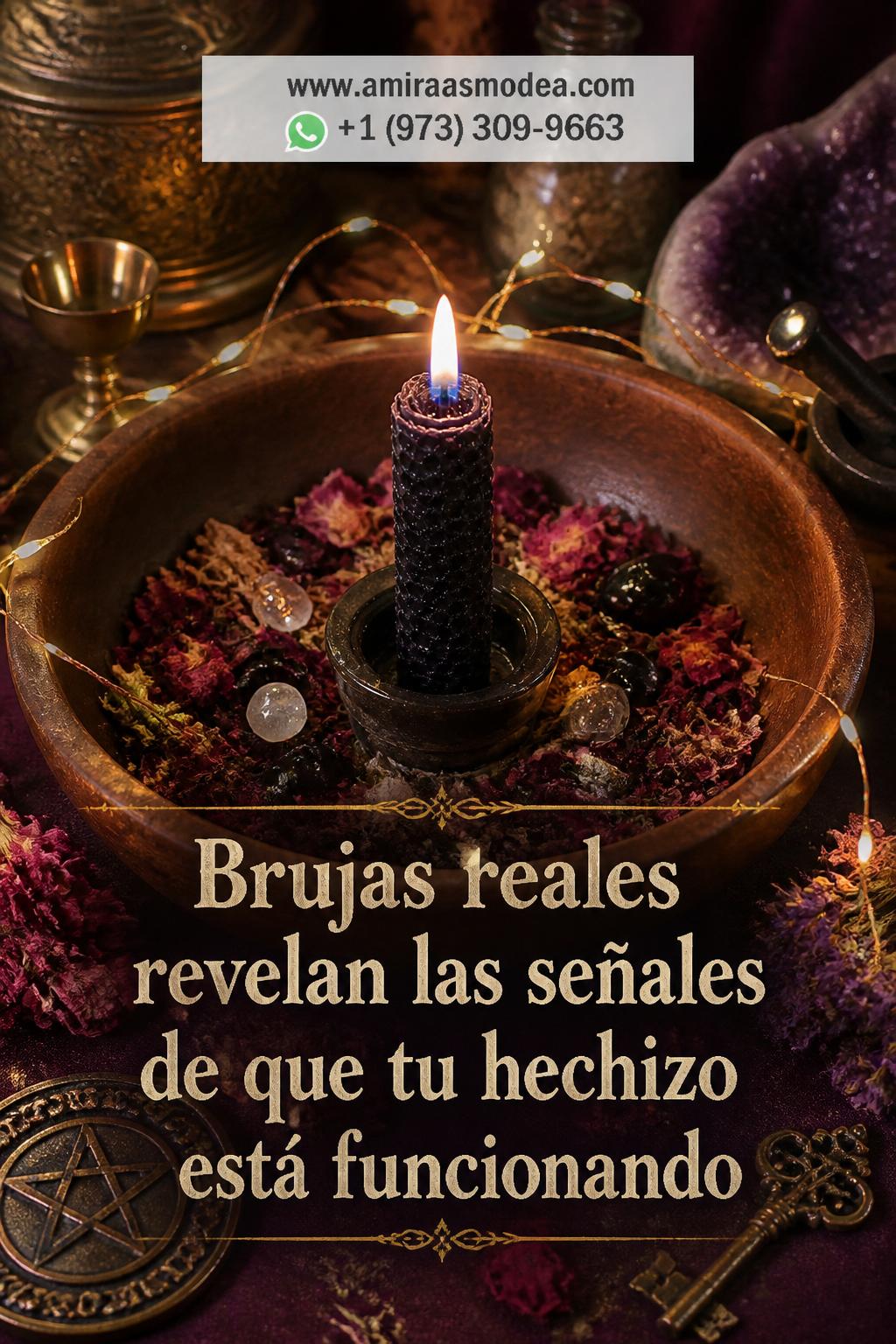 Brujas reales revelan las señales de que tu hechizo está funcionando