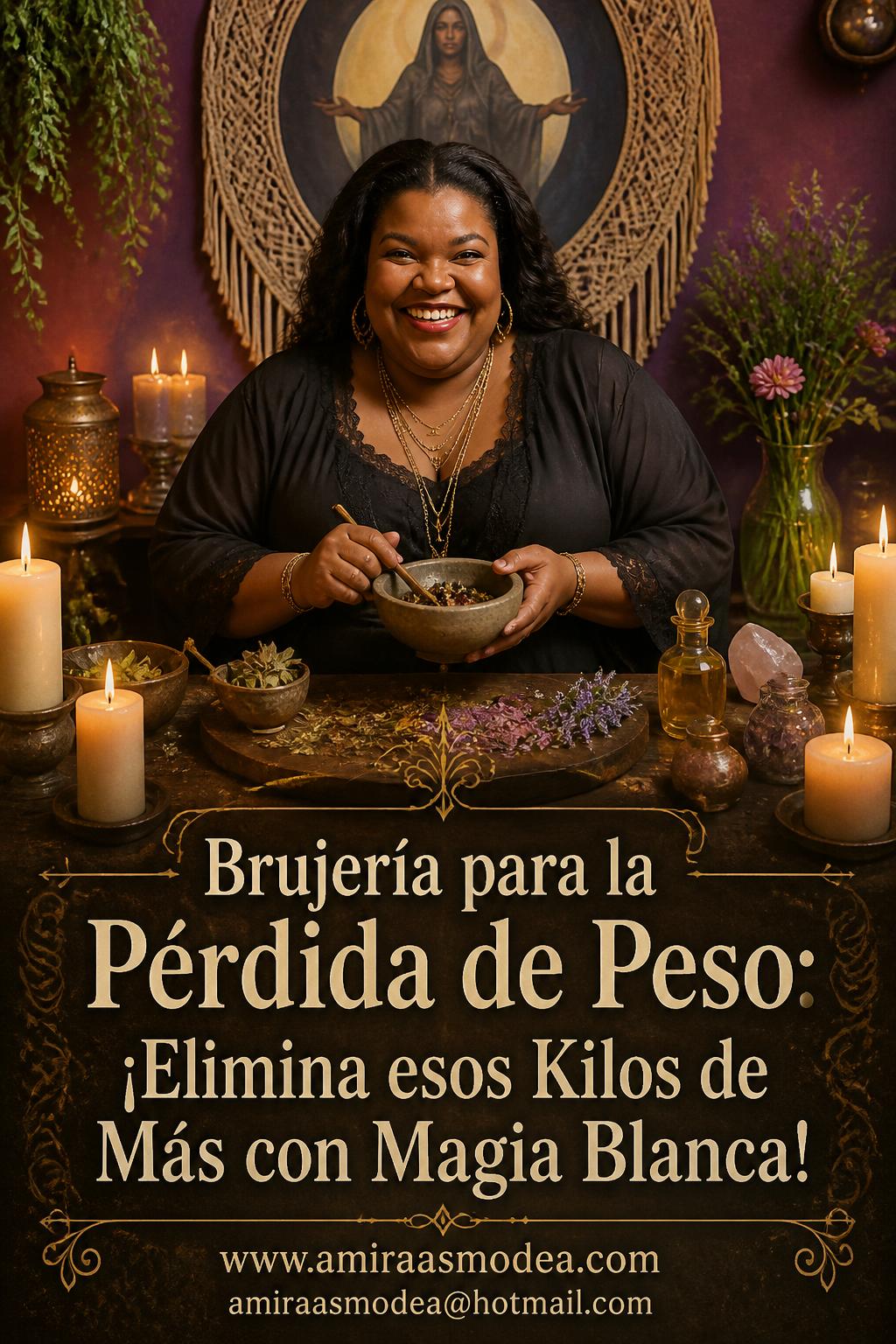 Brujería para la Pérdida de Peso: ¡Elimina esos Kilos de Más con Magia Blanca!