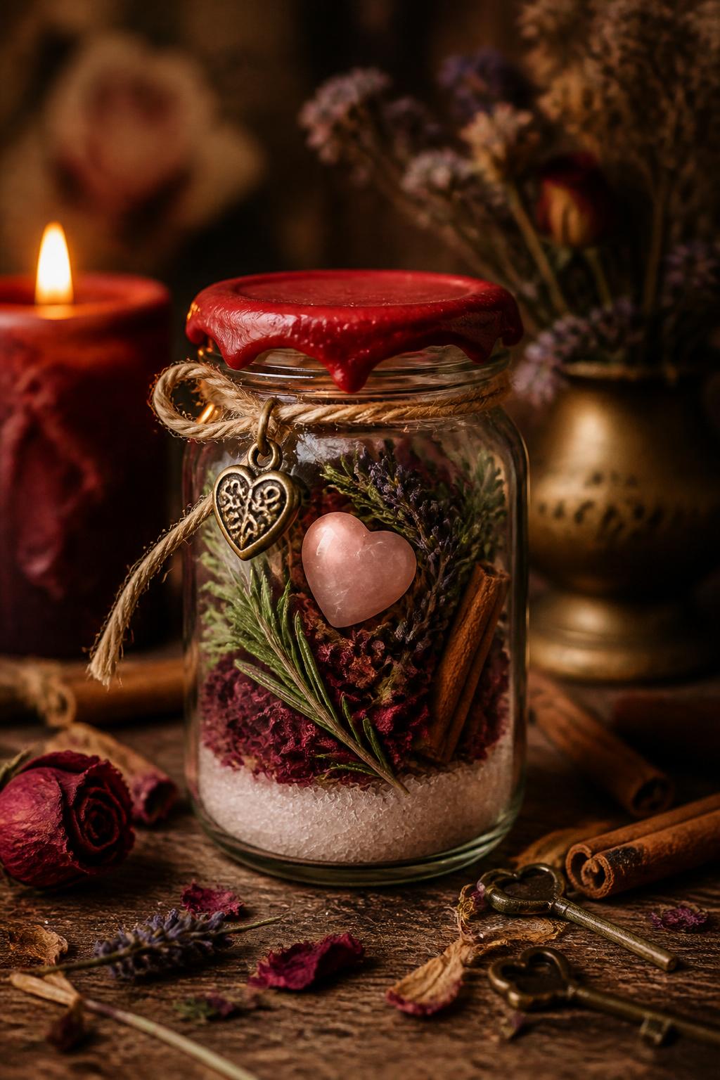 Cómo hacer un poderoso frasco de hechizo de amor para atraer a tu pareja ideal