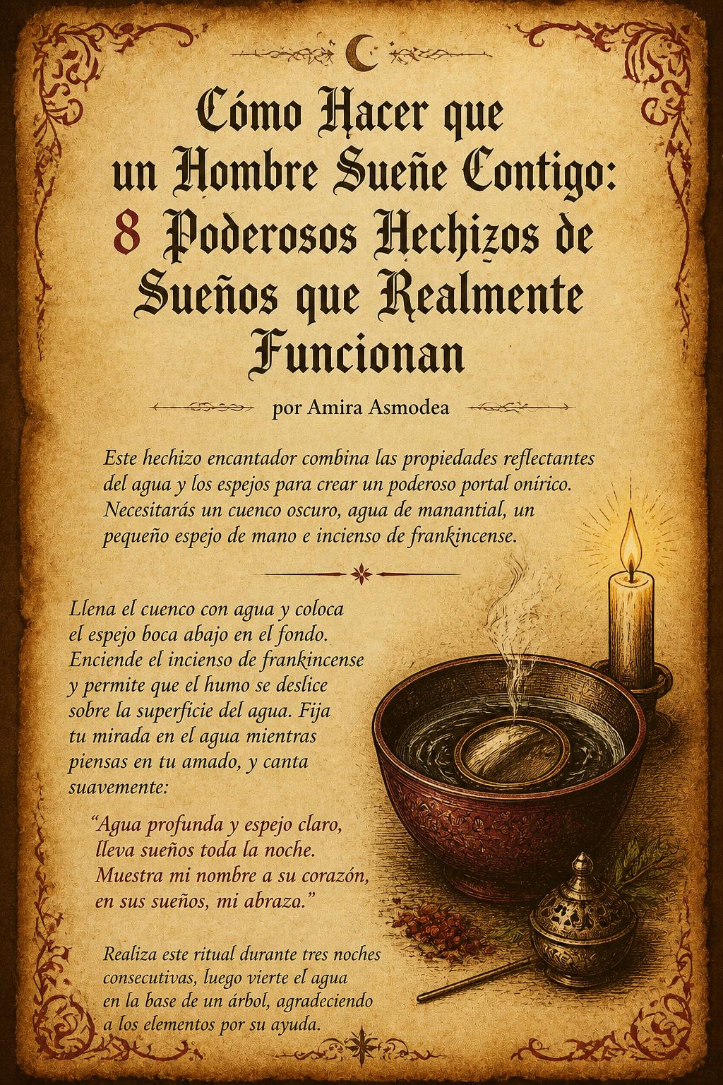Cómo Hacer que un Hombre Sueñe Contigo: 8 Poderosos Hechizos de Sueños que Realmente Funcionan