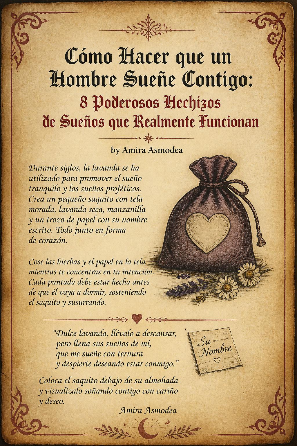 Cómo Hacer que un Hombre Sueñe Contigo: 8 Poderosos Hechizos de Sueños que Realmente Funcionan
