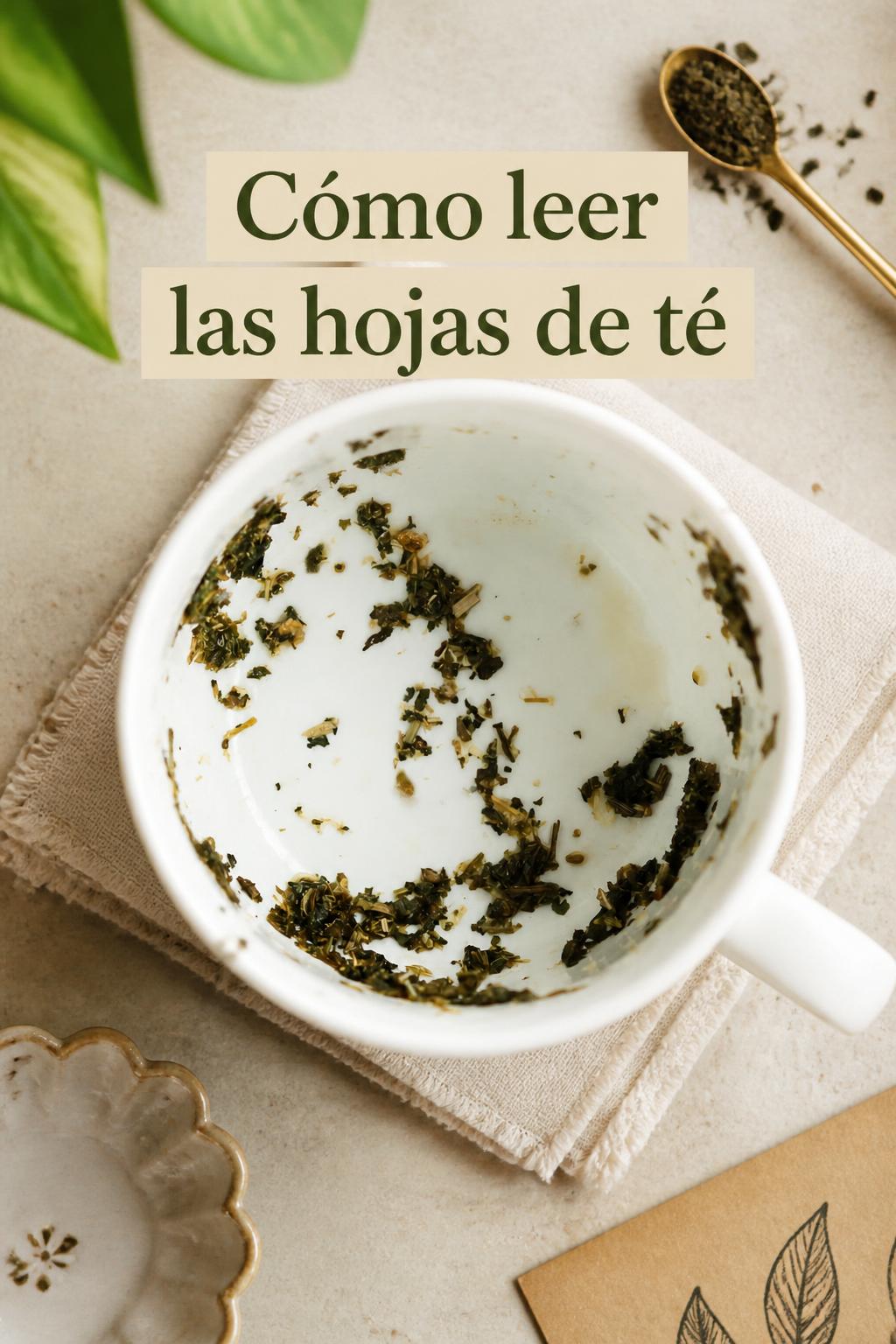 Cómo leer las hojas de té