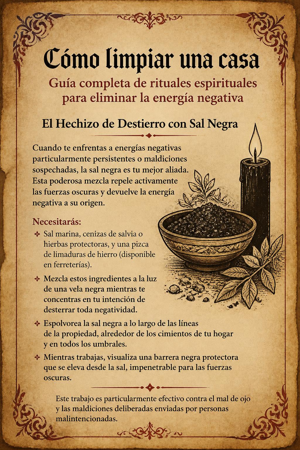 Cómo limpiar una casa: Guía completa de rituales espirituales para eliminar la energía negativa