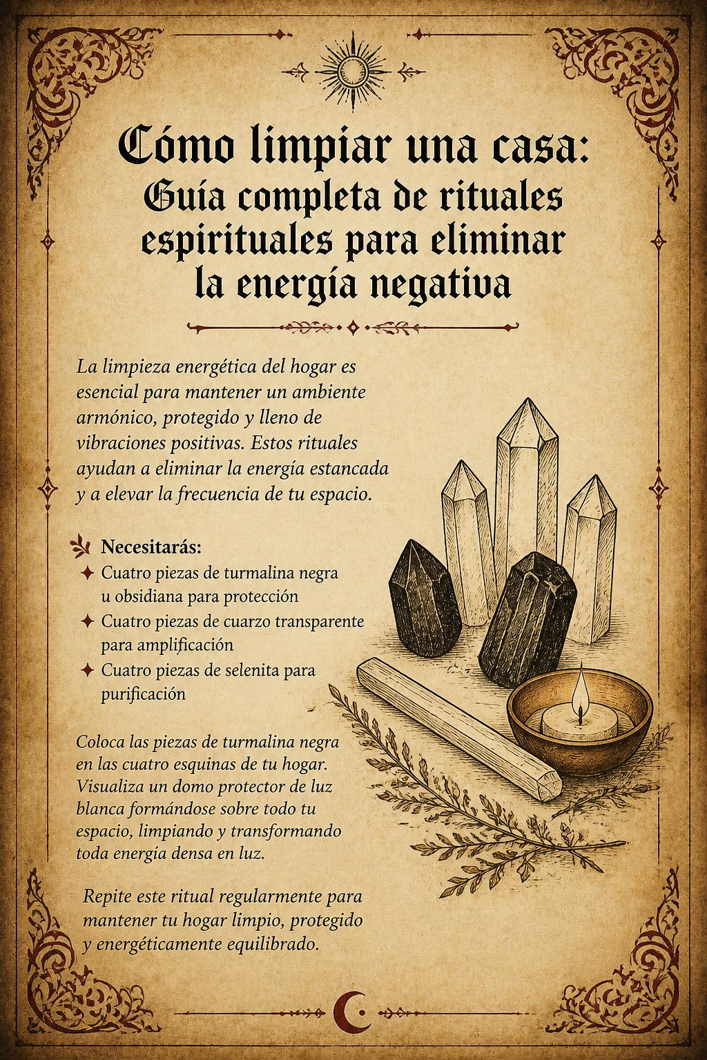 Cómo limpiar una casa: Guía completa de rituales espirituales para eliminar la energía negativa