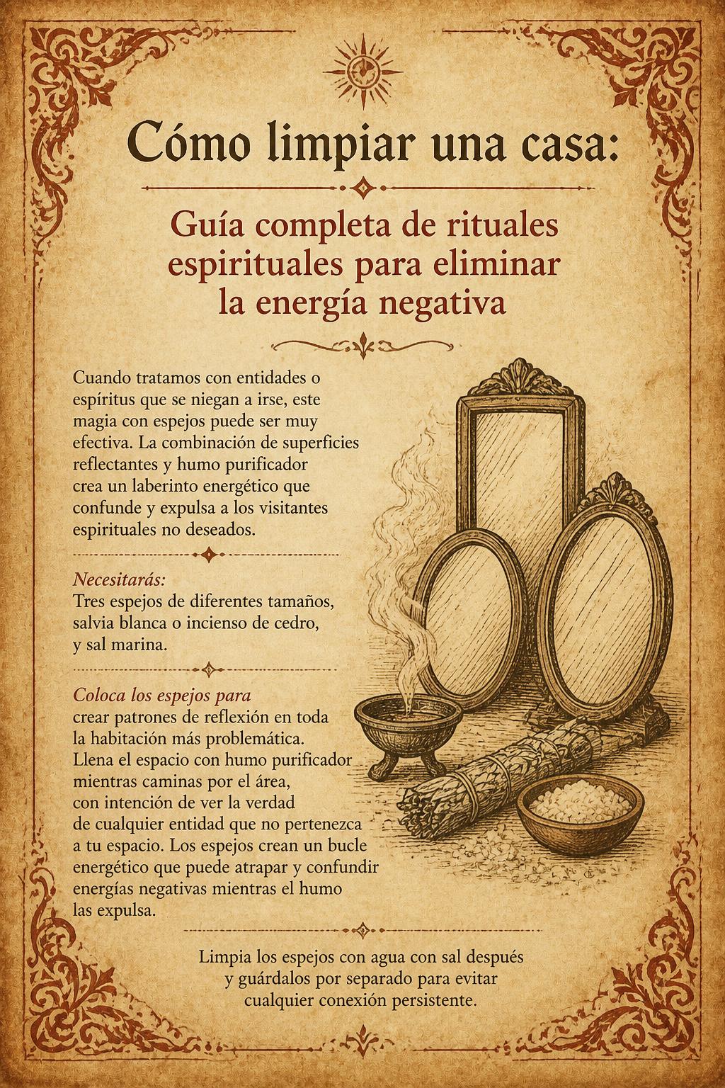 Cómo limpiar una casa: Guía completa de rituales espirituales para eliminar la energía negativa