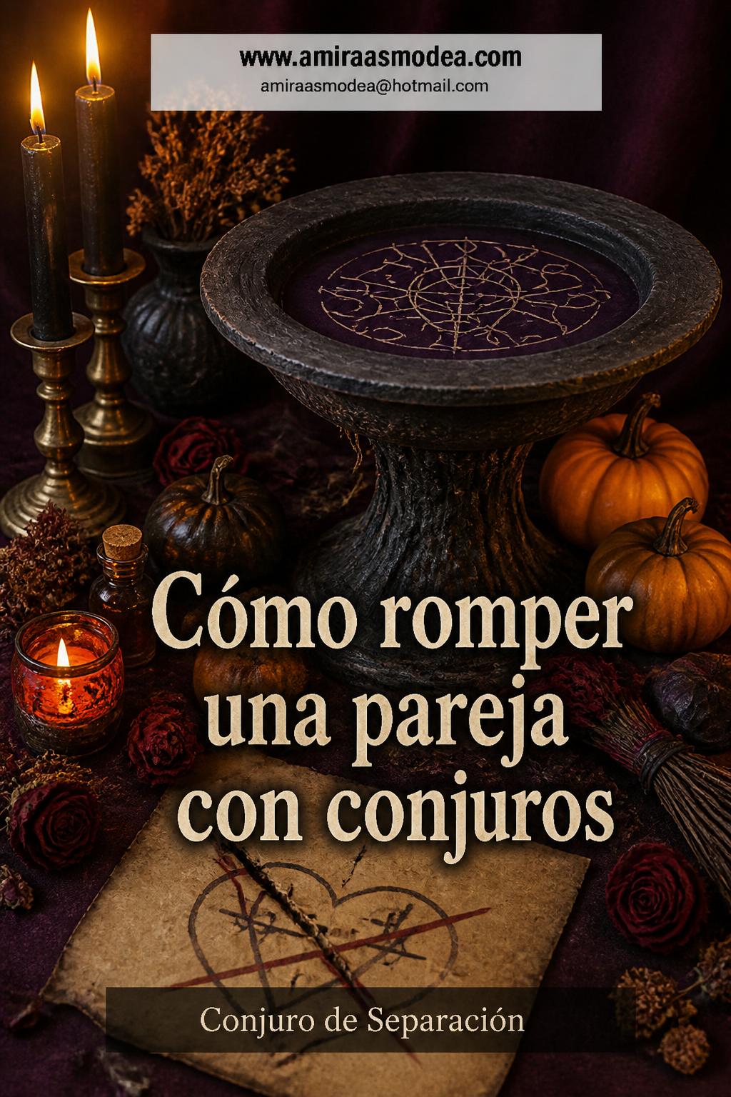 Cómo romper una pareja con conjuros
