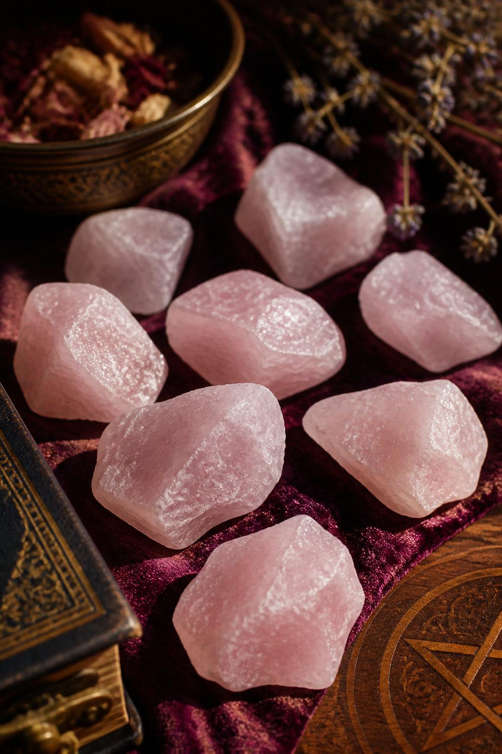 Cristales y Piedras en la Brujería
