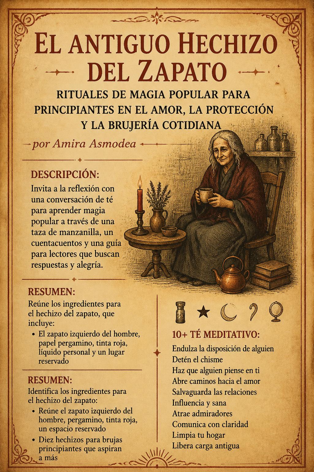 El Antiguo Hechizo del Zapato: Rituales de Magia Popular para Principiantes en el Amor, la Protección y la Brujería Cotidiana