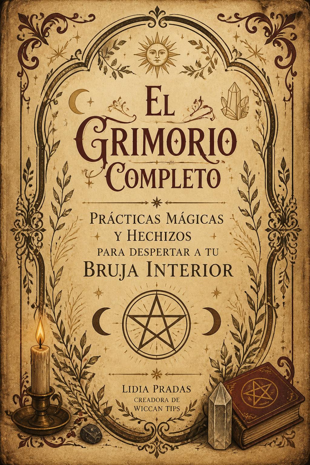 El Grimorio Completo: Prácticas Mágicas y Hechizos para Despertar a tu Bruja Interior
