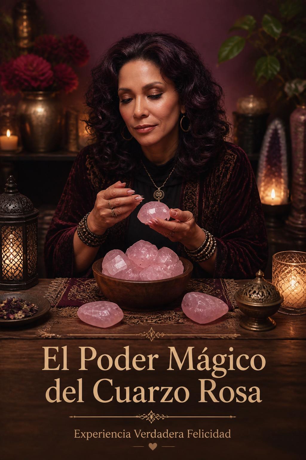 El Poder Mágico del Cuarzo Rosa