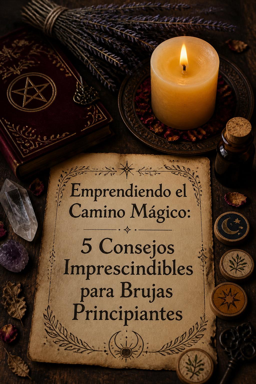 Emprendiendo el Camino Mágico: 5 Consejos Imprescindibles para Brujas Principiantes
