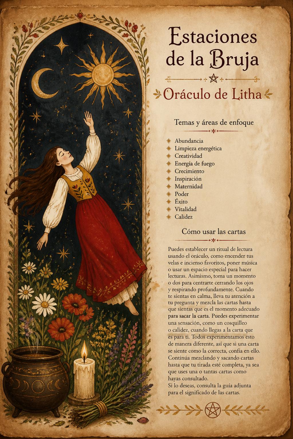 Estaciones de la Bruja - Oráculo de Litha
