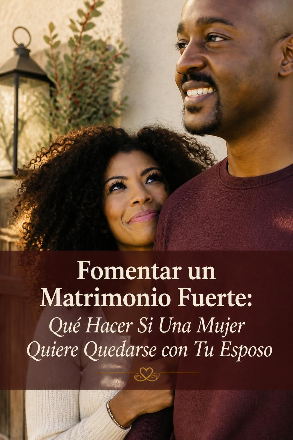 Fomentar un Matrimonio Fuerte: Qué Hacer Si Una Mujer Quiere Quedarse con Tu Esposo