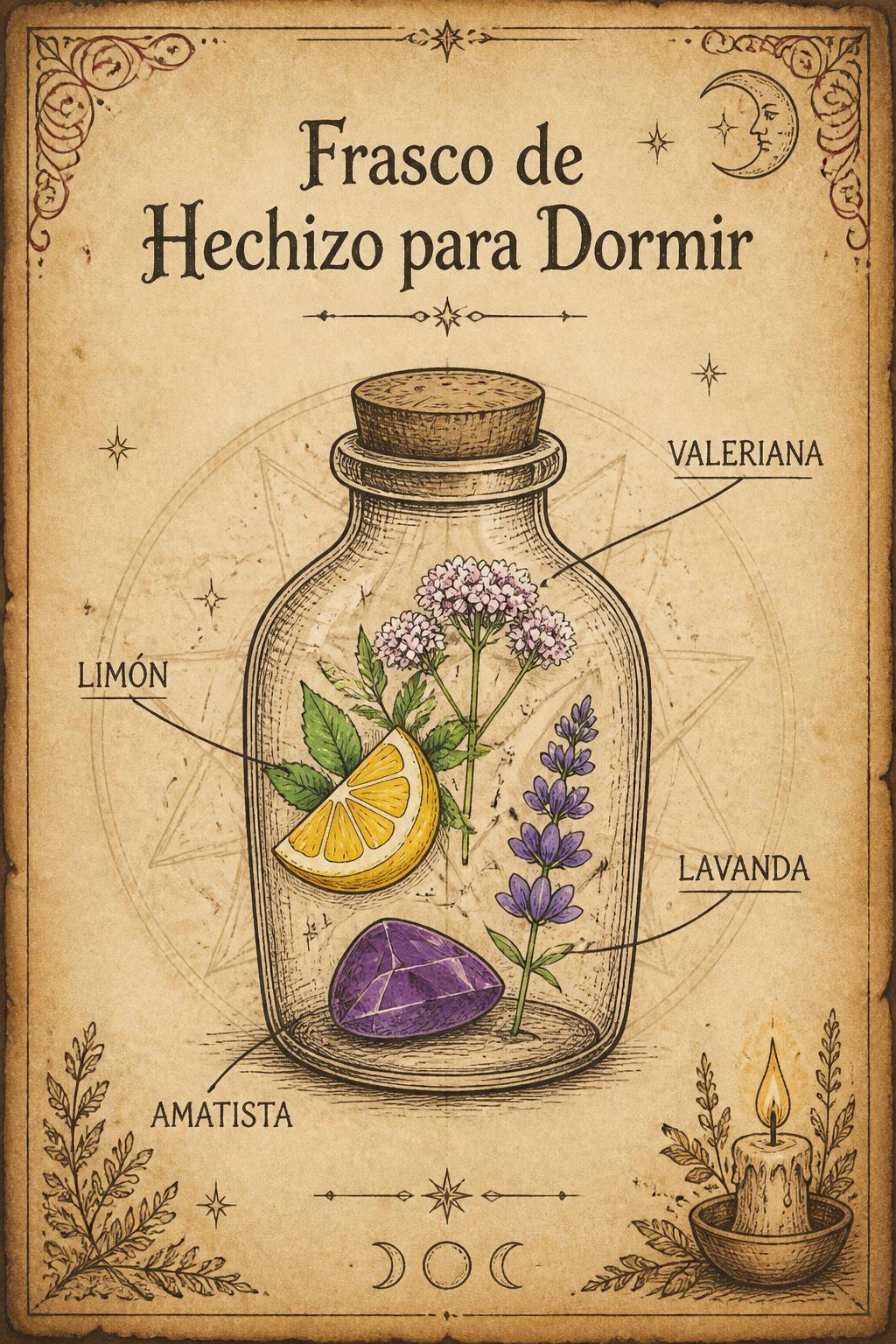 Frasco de Hechizo para Dormir