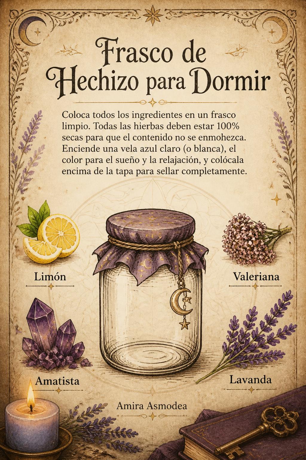 Frasco de Hechizo para Dormir