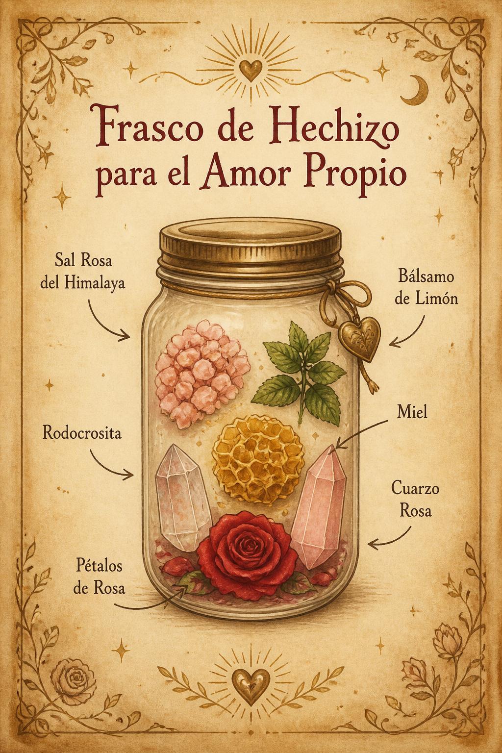 Frasco de Hechizo para el Amor Propio