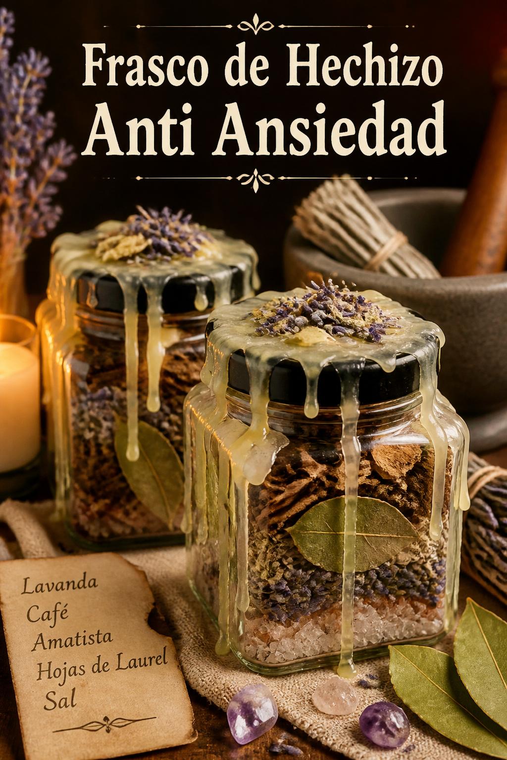 Frasco de Hechizo Anti Ansiedad