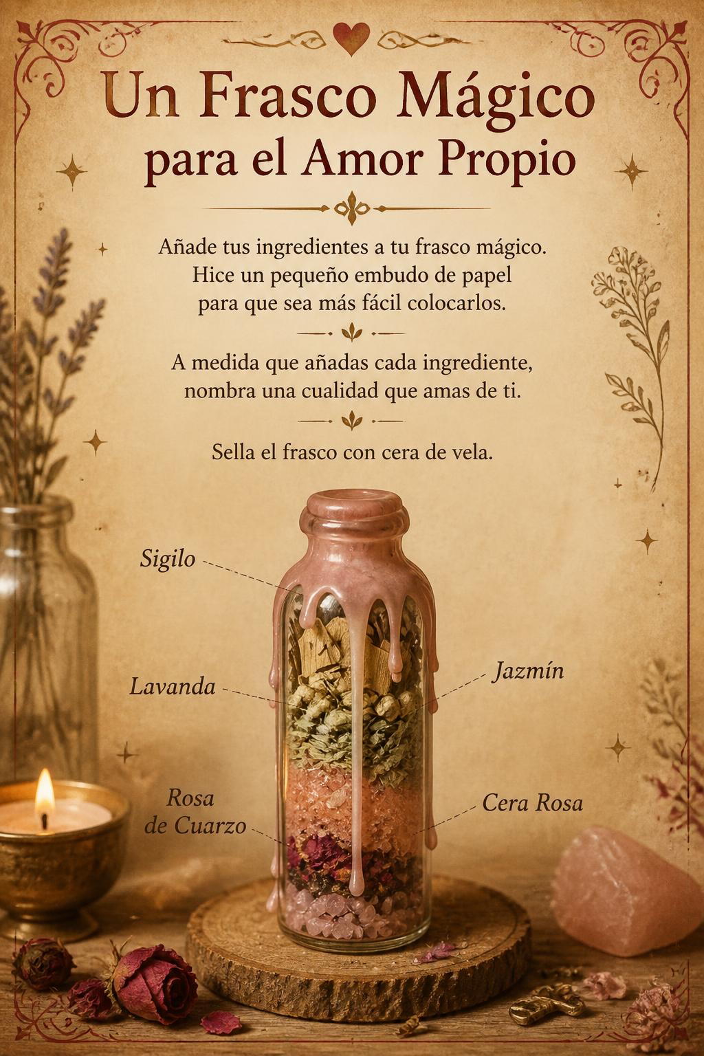 Un Frasco Mágico para el Amor Propio