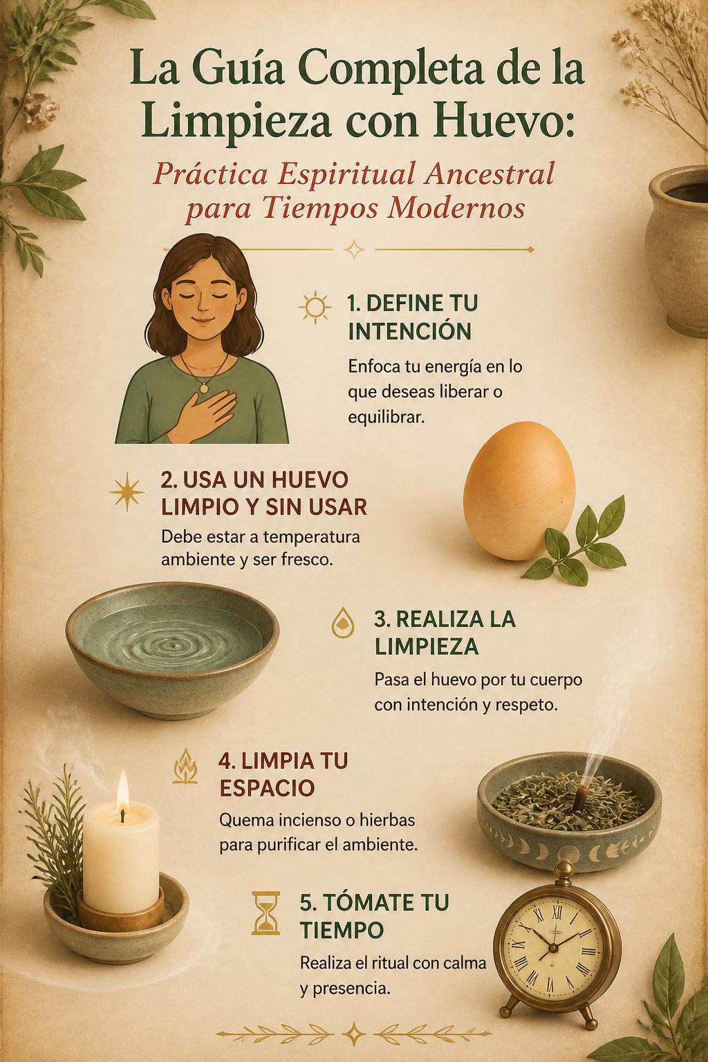 La Guía Completa de la Limpieza con Huevo: Práctica Espiritual Ancestral para Tiempos Modernos