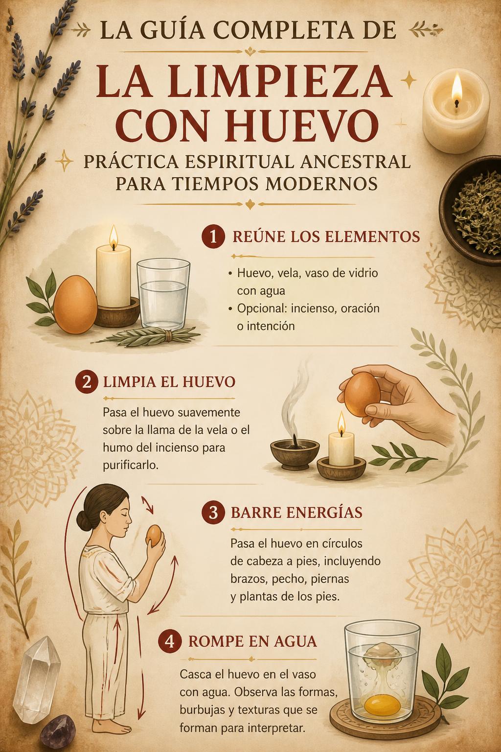 La Guía Completa de la Limpieza con Huevo: Práctica Espiritual Ancestral para Tiempos Modernos